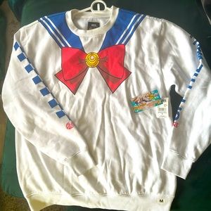 Sailor Moon x VANS collab crewneck longsleeve sweater. New with tags.